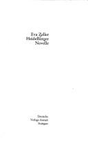 Cover of: Heidelberger Novelle by Eva Zeller