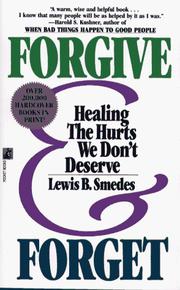 Cover of: Forgive and Forget by Lewis Smedes
