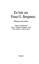 Cover of: En Bok om Frans G. Bengtsson: minnen och studier