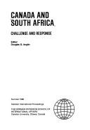 Cover of: Canada and South Africa: challenge and response