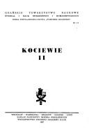 Cover of: Kociewie II. by 