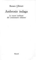 Cover of: Ambrosio indaga: le nuove inchieste del commissario milanese