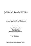 Cover of: Romans d'archives