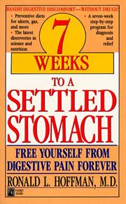 Cover of: 7 Weeks to a Settled Stomach by Ronald L. Hoffman