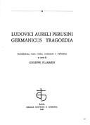Ludovici Aureli Perusini Germanicus tragoedia by Ludovico Aureli
