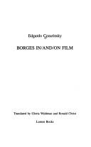 Cover of: Borges in/and/on film