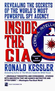 Cover of: Inside the CIA by Ronald Kessler