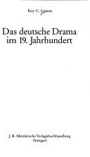 Cover of: Das deutsche Drama im 19. Jahrhundert