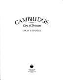 Cover of: Cambridge, city of dreams