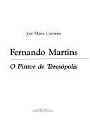 Cover of: Fernando Martins: o pintor de Teresópolis