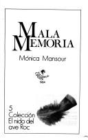 Cover of: Mala memoria