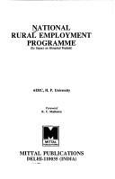 National Rural Employment Programme by Agro-Economic Research Centre (Simla, India)