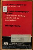 Cover of: An Indian historiography of India by Ranajit Guha