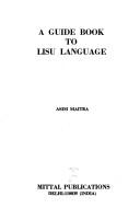 Cover of: A guide book to Lisu language