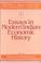 Cover of: Essays in modern Indian economic history