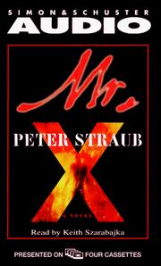 Cover of: Mr. X by Peter Straub