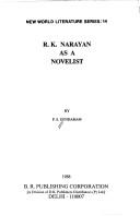 Cover of: R.K. Narayan as a novelist by P. S. Sundaram