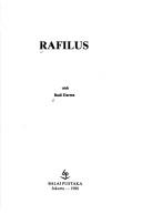 Cover of: Rafilus by Budi Darma