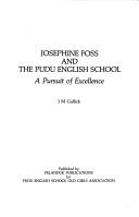 Cover of: Josephine Foss and the Pudu English school: a pursuit of excellence