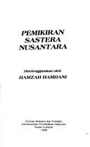Pemikiran sastera Nusantara by Hamzah Hamdani