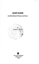 Cover of: Night mares: and other stories of fantasy and horror