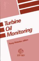 Cover of: Turbine oil monitoring