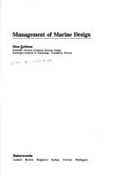 Cover of: Management of marine design