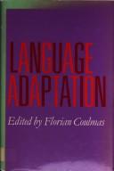Cover of: Language adaptation by edited by Florian Coulmas.