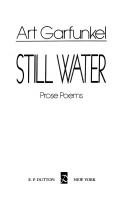 Cover of: Still water: prose poems