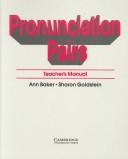 Cover of: Pronunciation pairs: an introductory course for students of English