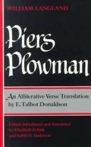 Cover of: Will's vision of Piers Plowman by William Langland