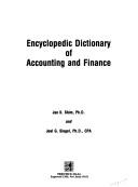 Cover of: Encyclopedic dictionary of accounting and finance