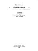 Cover of: Introduction to ophthalmology