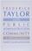 Cover of: Frederick Taylor and the public administration community