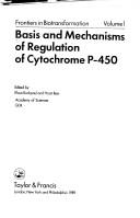 Cover of: Basis and mechanisms of regulation of cytochrome P-450 by edited by Klaus Ruckpaul and Horst Rein.