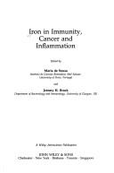 Cover of: Iron in immunity, cancer, and inflammation by edited by Maria de Sousa and Jeremy H. Brock.