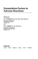 Cover of: Formulation factors in adverse reactions