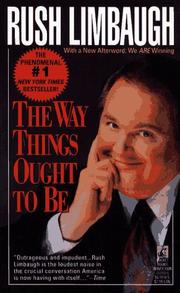 The Way Things Ought to Be by Rush Limbaugh