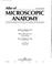 Cover of: Atlas of microscopic anatomy