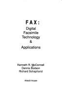 FAX by Kenneth R. McConnell, Dennis Bodson, Stephen Urban
