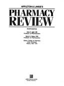 Cover of: Appleton & Lange's pharmacy review.