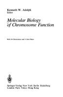 Cover of: Molecular biology of chromosome function by Kenneth W. Adolph, editor.