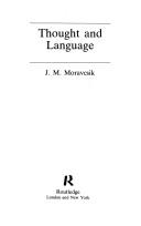 Cover of: Thought and language