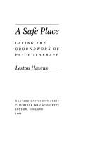 Cover of: A safe place by Leston L. Havens