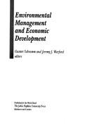 Cover of: Environmental management and economic development