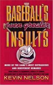 Cover of: Baseball's even greater insults