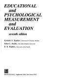 Cover of: Educational and psychological measurement and evaluation by Kenneth D. Hopkins