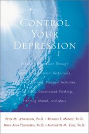 Cover of: Control Your Depression, Rev'd Ed by Peter M. Lewinsohn