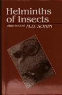Helminths of insects by M. D. Sonin, Sharma, B. D.