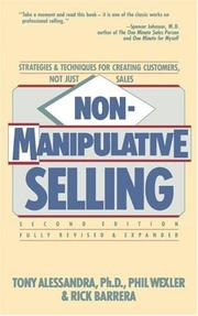 Cover of: Non-Manipulative Selling